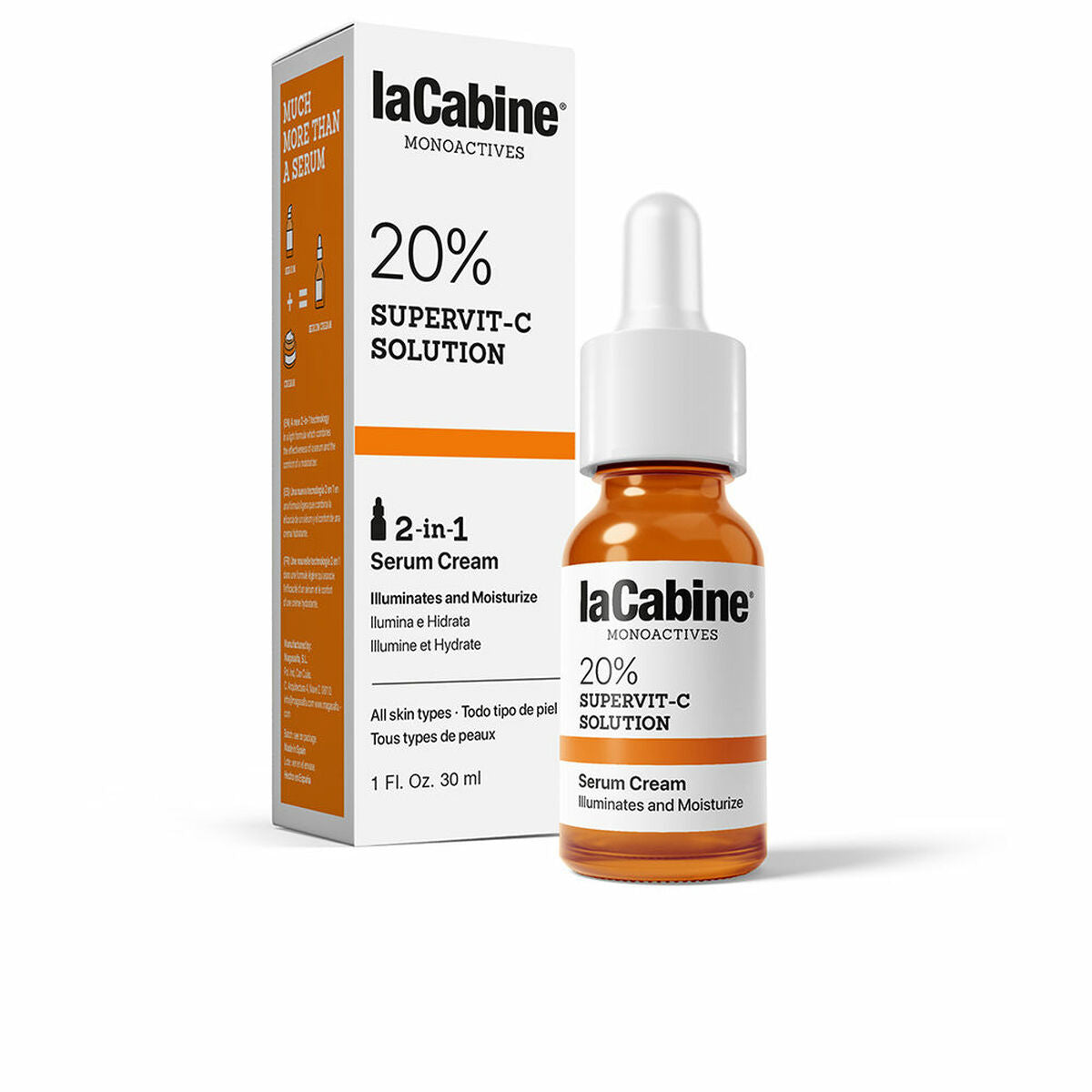 Facial Serum laCabine Monoactives Supervit C Solution 30 ml laCabine