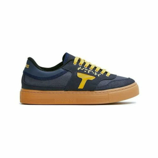 Men’s Casual Trainers Timpers Trend Midnight Yellow Navy Blue