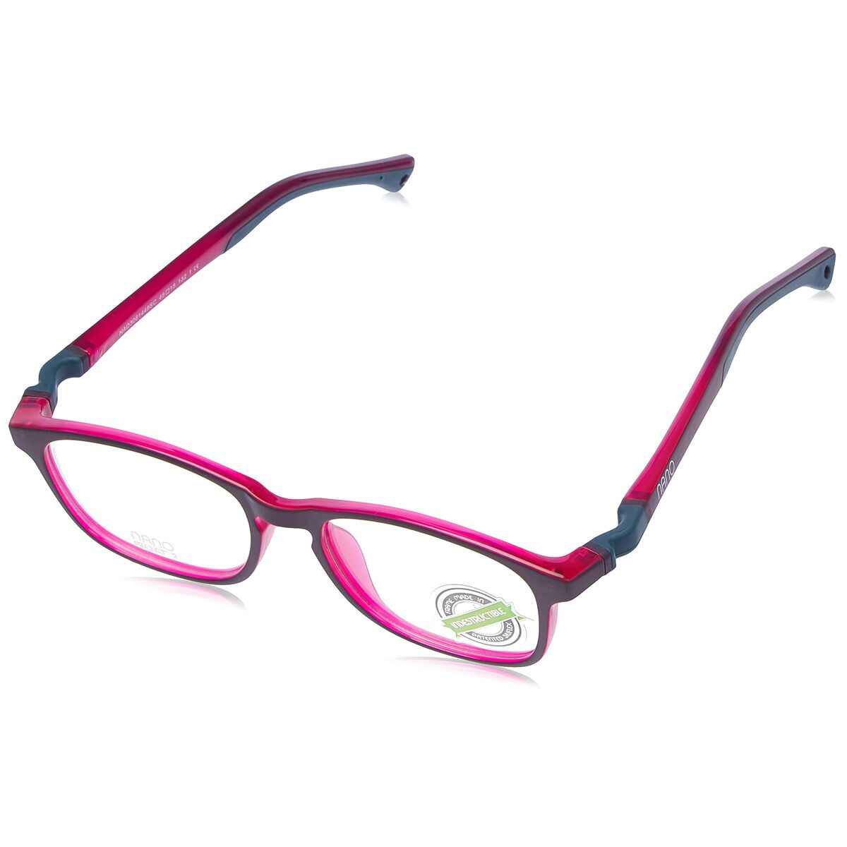 Children's Glasses Frame Nanovista NAO3081448SC Fuchsia Navy Blue Raspberry