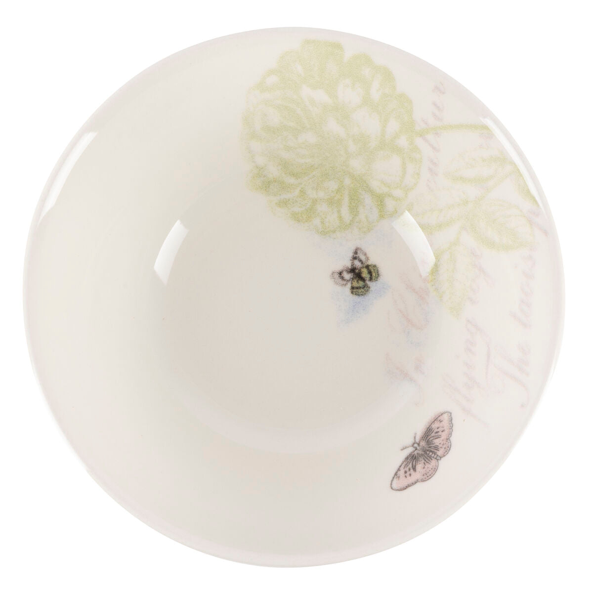 Bowl La Maison Stoneware Flowers Butterflies 500 ml La Maison