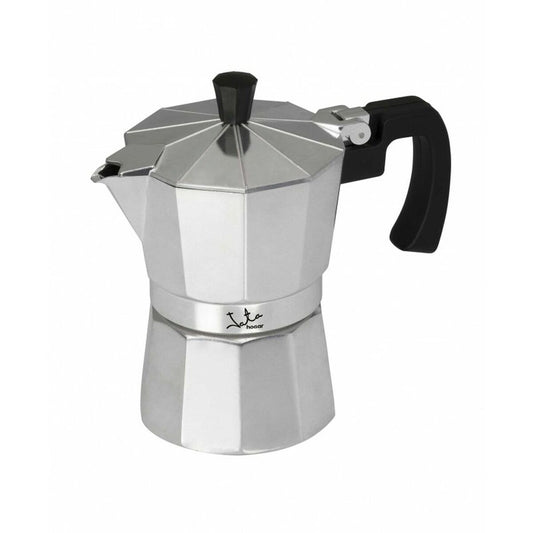 Italian Coffee Pot JATA CCA3          * Silver Aluminium 3 Cups