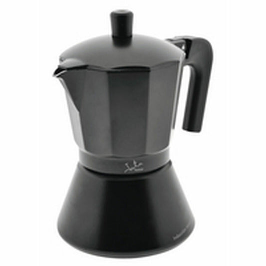 Italian Coffee Pot JATA CFI6 Black Aluminium 6 Cups 1 L