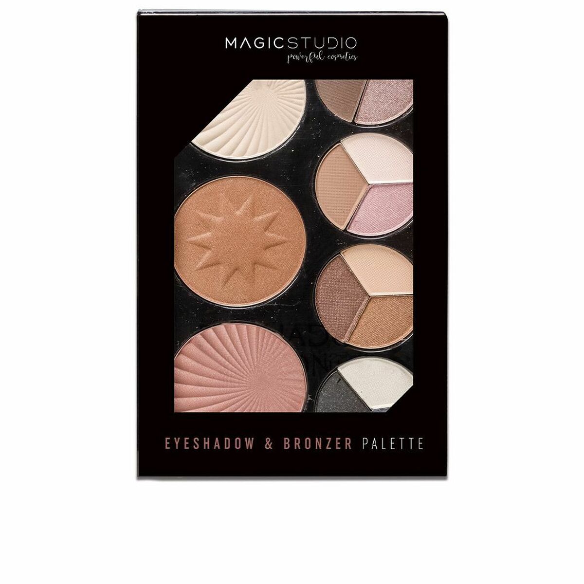 Eye Shadow Palette Magic Studio 250417 Bronzer 23 g Magic Studio