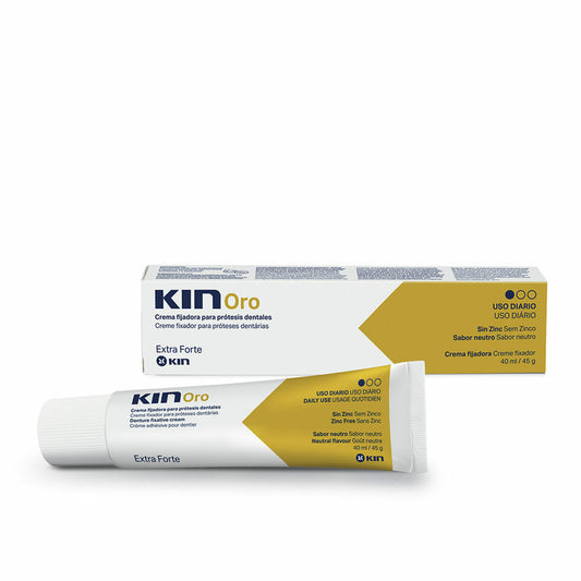 Denture Plate Fixing Cream Kin Kin Oro 40 ml Extra strong Kin