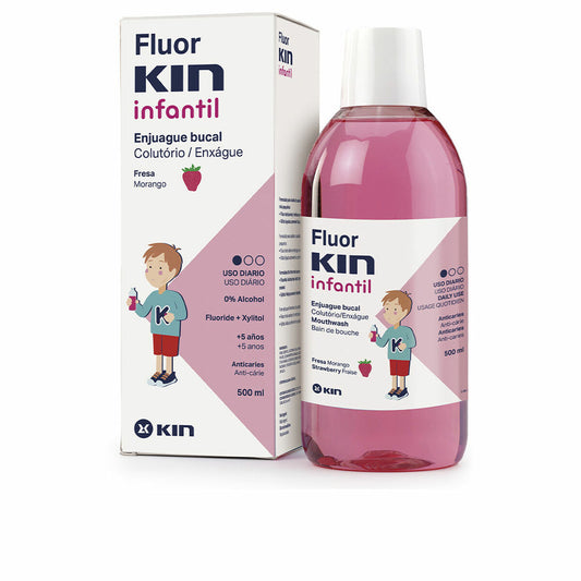 Mouthwash Kin Children's Strawberry 500 ml Kin