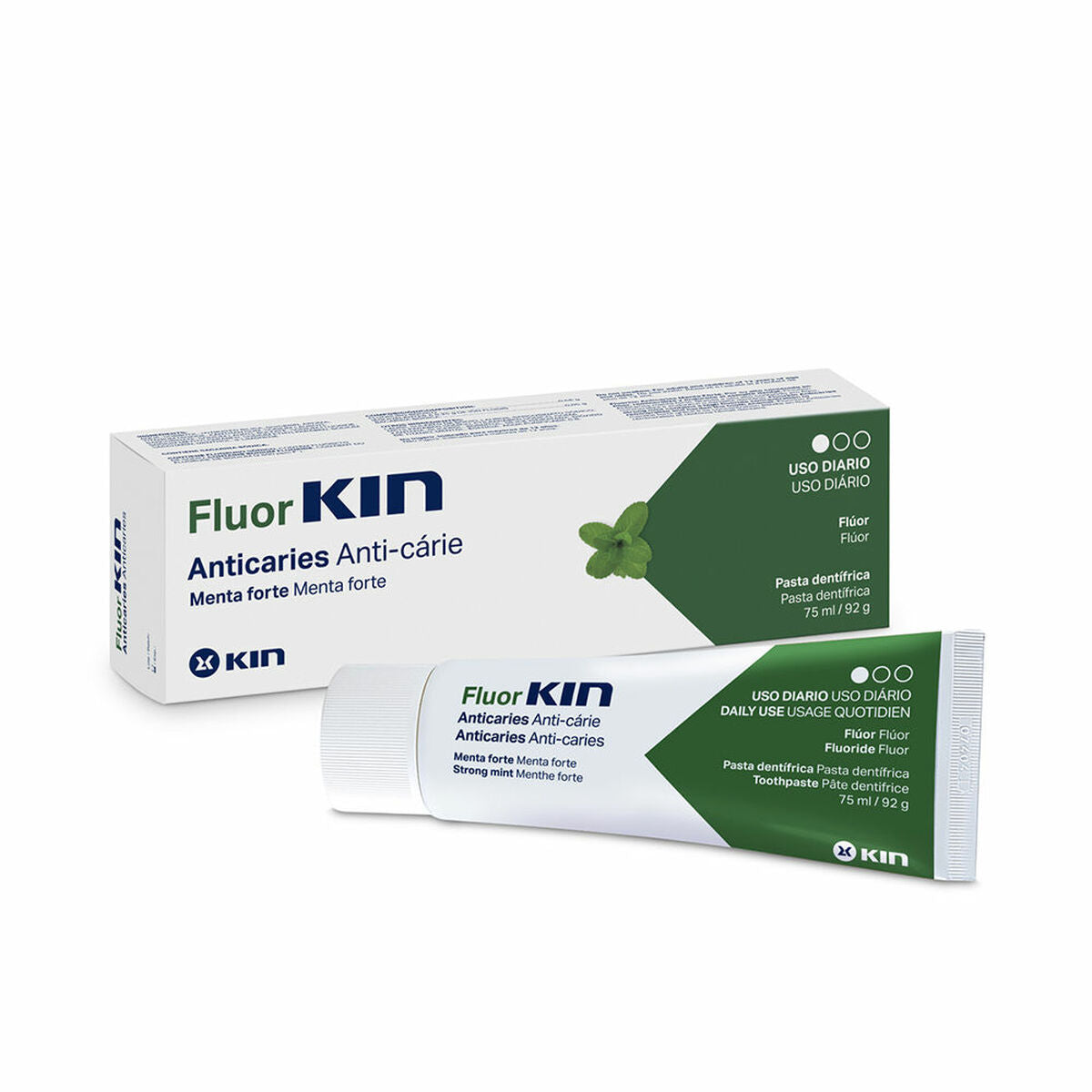 Anticavity Toothpaste Kin Fluorkin 75 ml Mint Kin