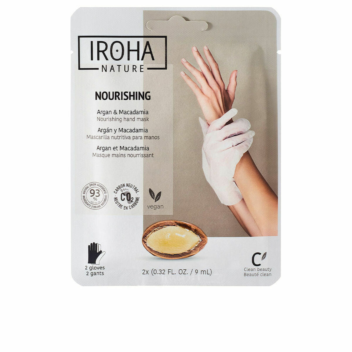 Hand Treatment Gloves Iroha Argan Macadamia Macadamia Argan (1 Unit) Iroha