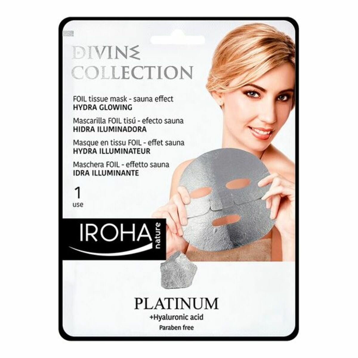 Facial Mask Platinum Iroha Platinum Iroha