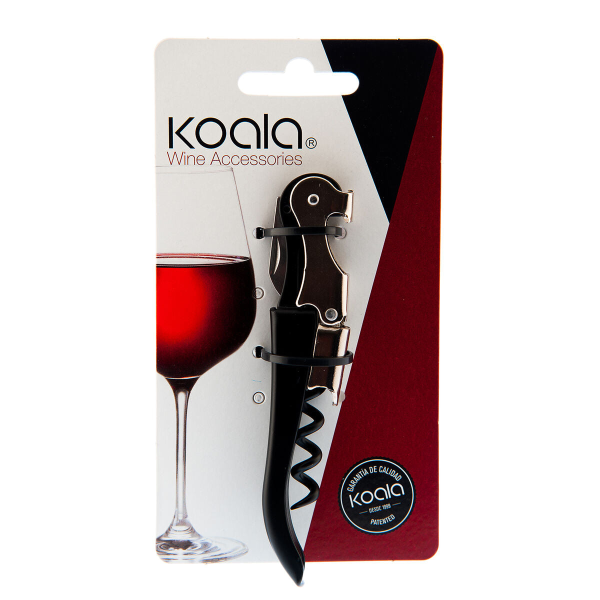 Waiter's friend bottle opener Koala Black Metal (11,1 x 3 x 1,2 cm)