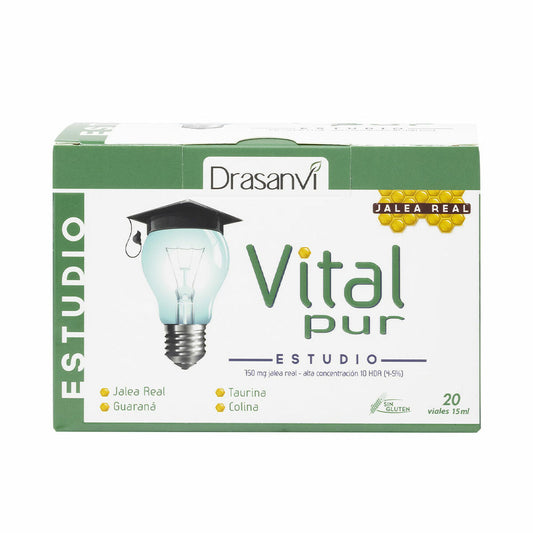 Brain supplement Drasanvi Vitalpur Royal jelly 20 Units 15 ml Drasanvi