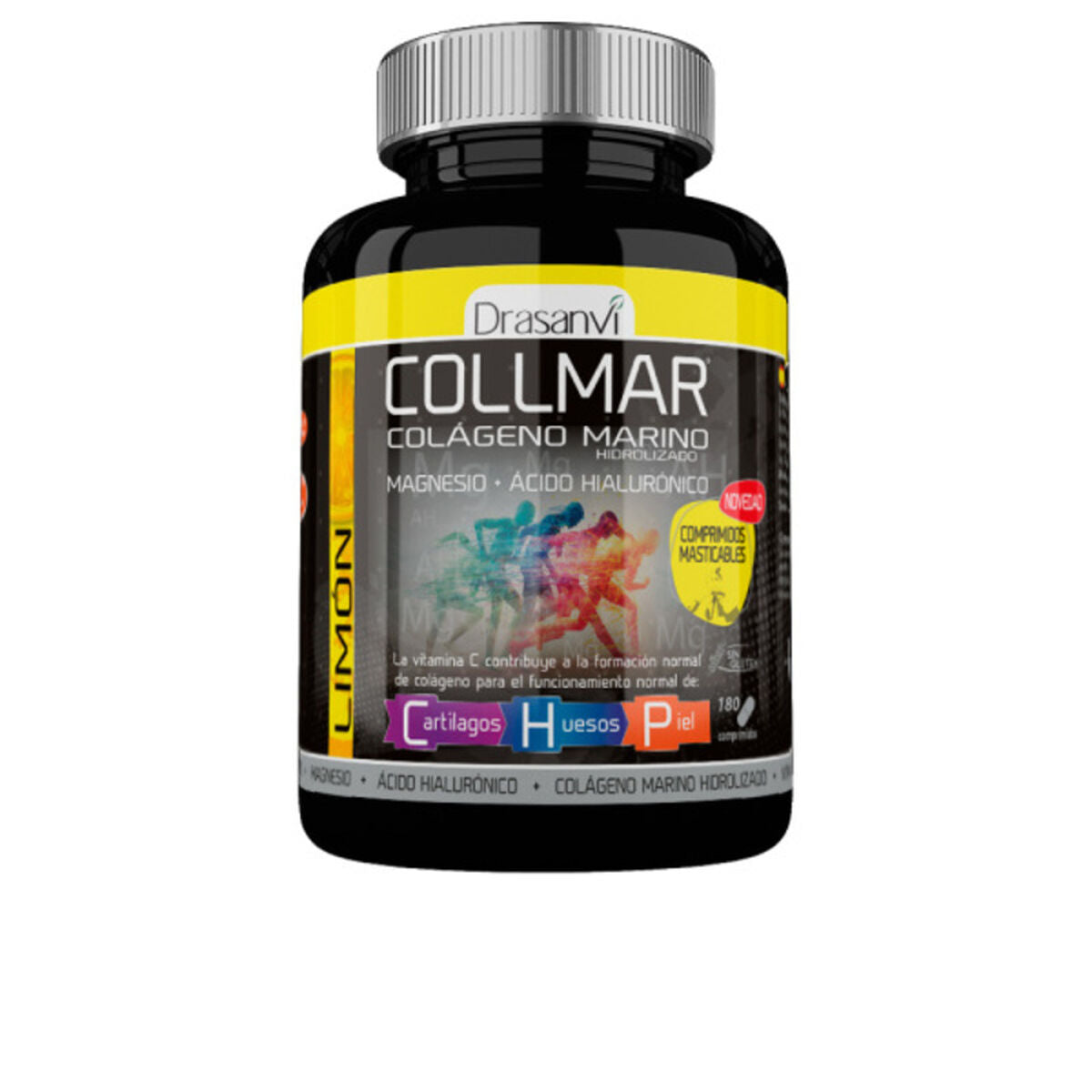 Hydrolysed Collagen Collmar Drasanvi Collmar Limon Masticable Chewy Lemon (180 uds) Drasanvi