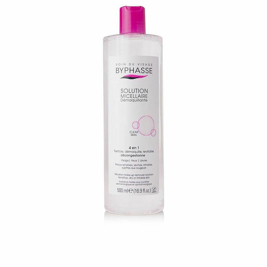 Make Up Remover Micellar Water Byphasse 1000025005 4-in-1 500 ml Byphasse