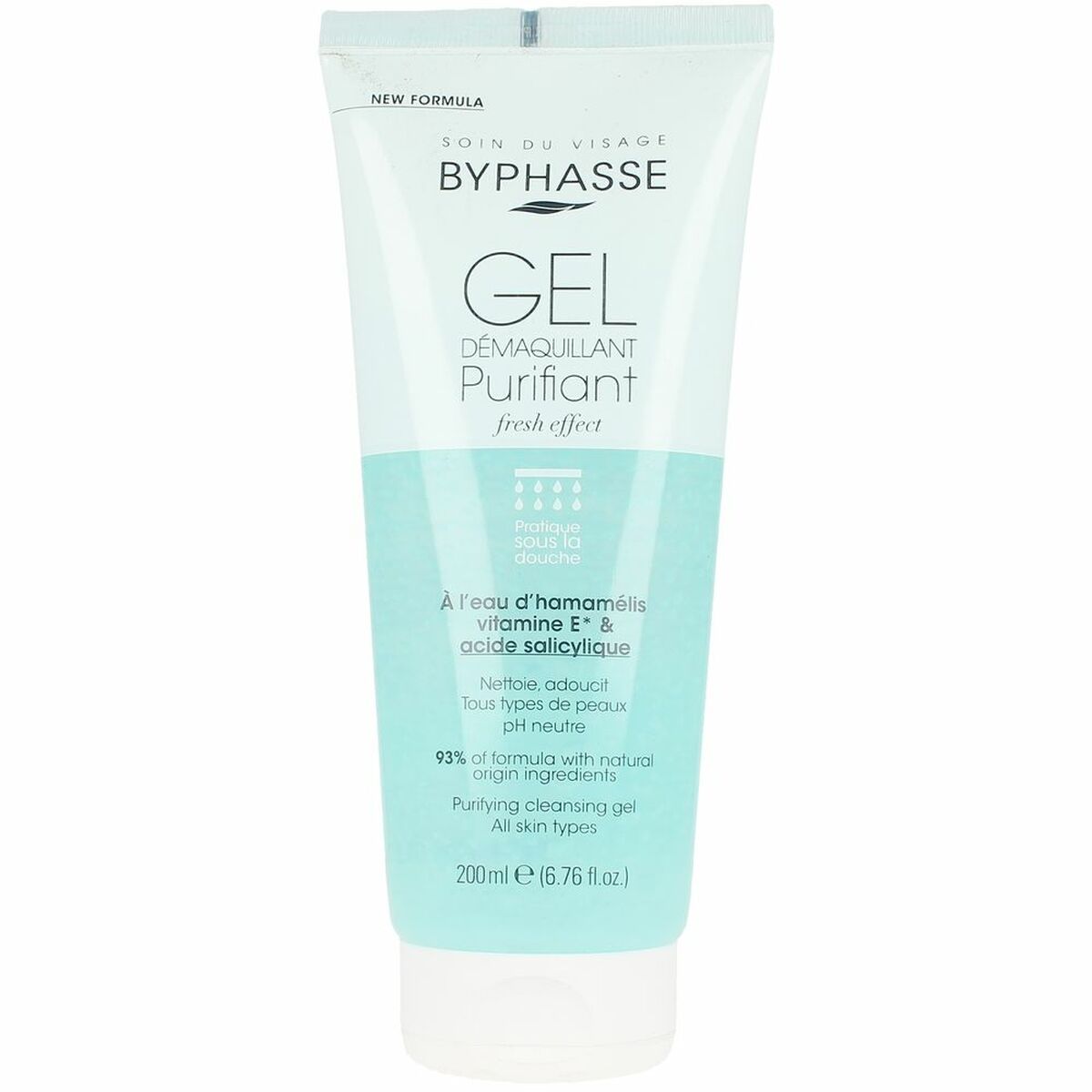 Facial Make Up Remover Gel Byphasse Purifying 200 ml Byphasse