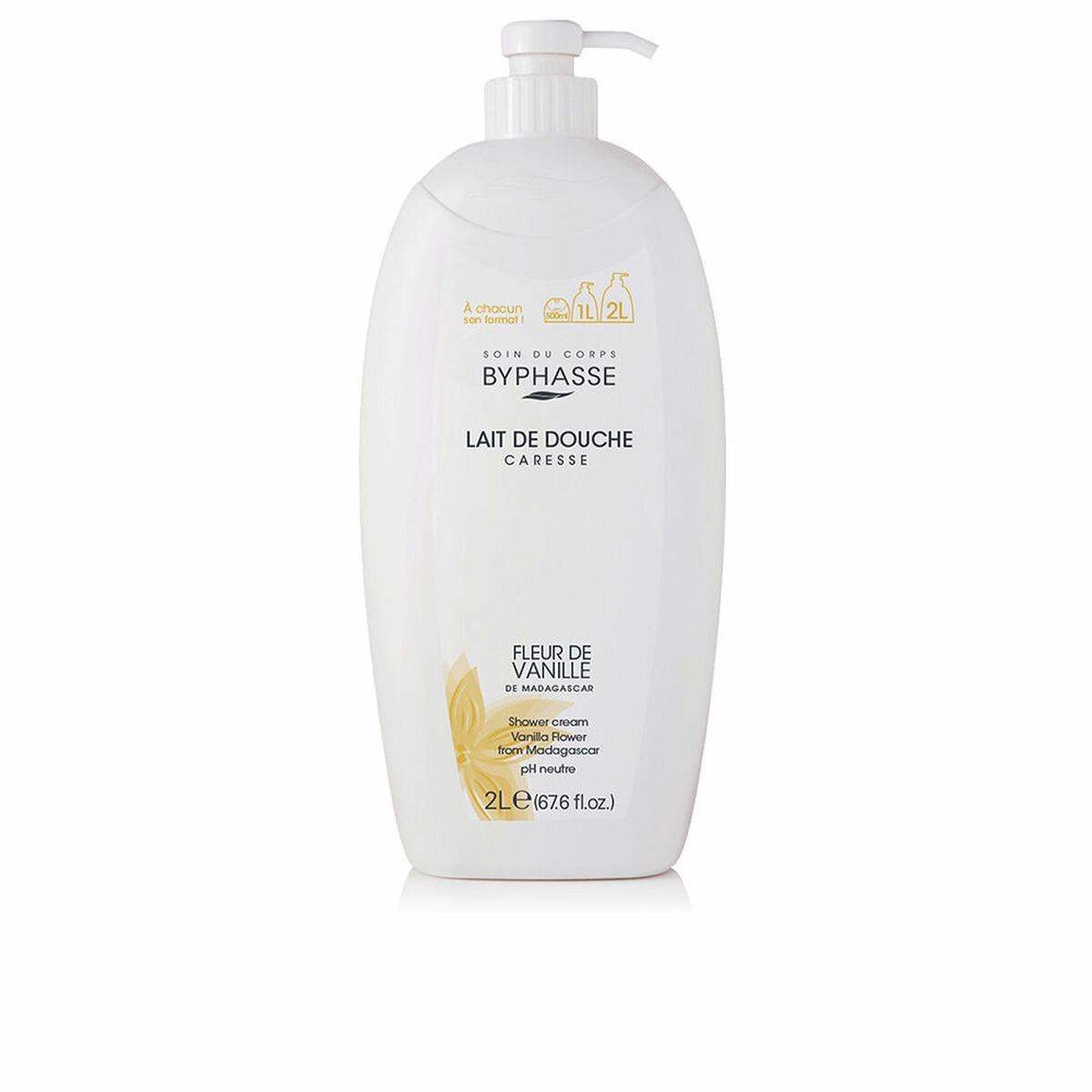 Shower Cream Byphasse Fleur de Vanille 2 L Byphasse