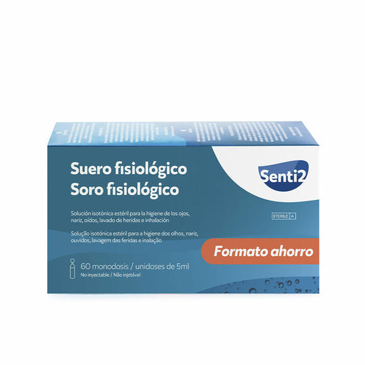 Saline Solution Senti2 Suero Fisiológico 5 ml 60 Units Senti2