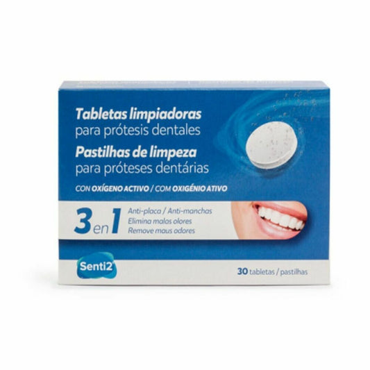 Cleaning Tablets for Dentures Senti2 SAN 027 30 Units Senti2