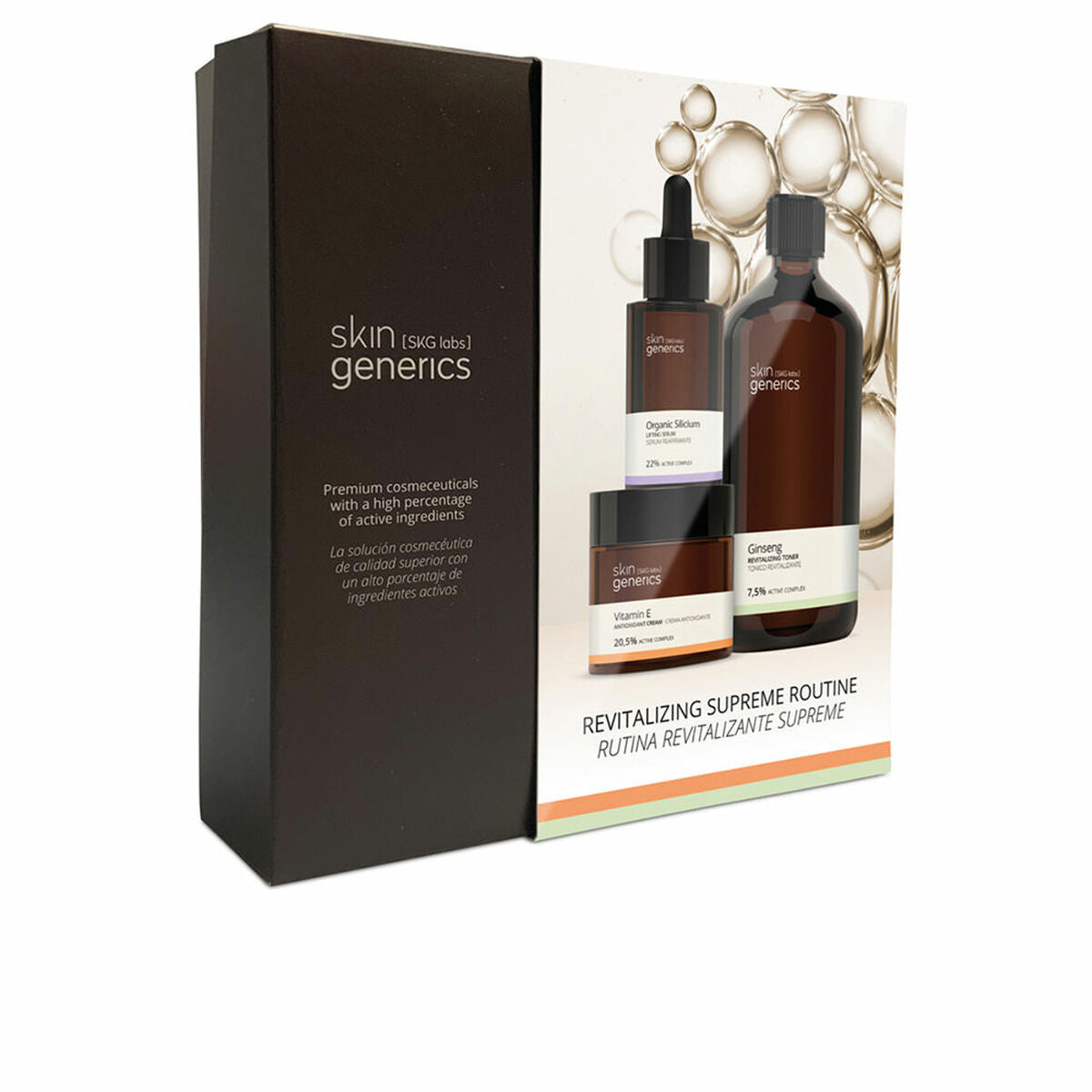 Unisex Cosmetic Set Skin Generics Revitalizing Supreme Routine 3 Pieces Skin Generics