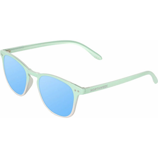 Unisex Sunglasses Northweek Wall Gradiant Ø 45 mm Pink Green Northweek