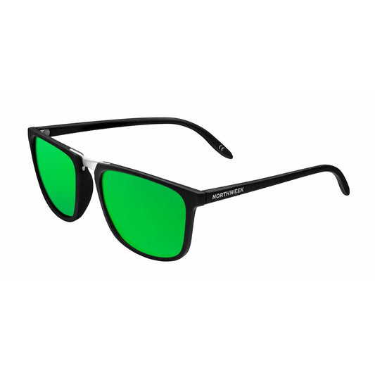 Unisex Sunglasses Northweek Shelter Matte Ø 47 mm Green Black Northweek