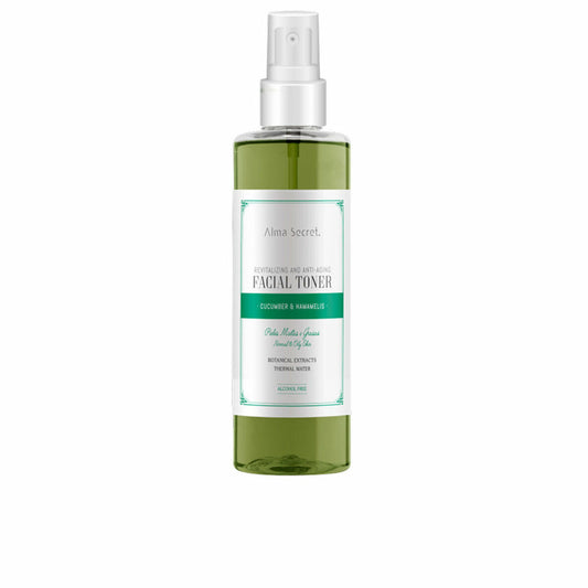 Anti-ageing Facial Toner Alma Secret Cucumber Revitalising Hammamelis 200 ml Alma Secret