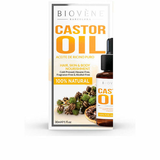 Moisturising Oil Biovène Castor Oil 30 ml Biovène