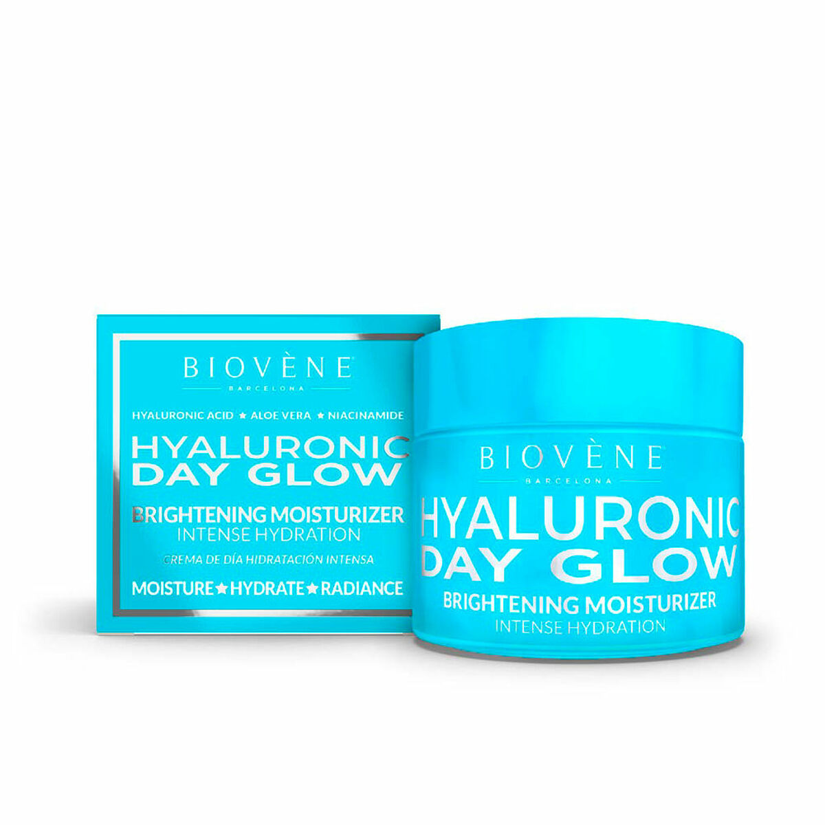 Hydrating Cream Biovène Hyaluronic Day Glow 50 ml Biovène