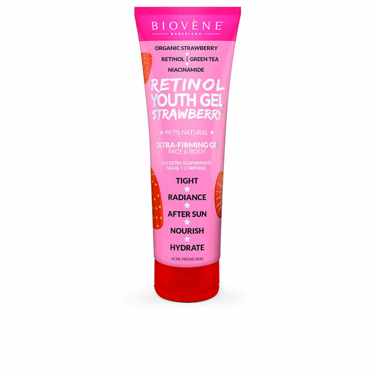 Firming Cream Biovène Strawberry 200 ml Biovène