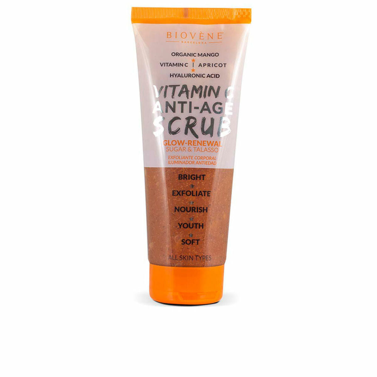 Exfoliating Body Gel Biovène Vitamin C Age Scrub Anti-ageing Handle Vitamin C 250 ml Biovène