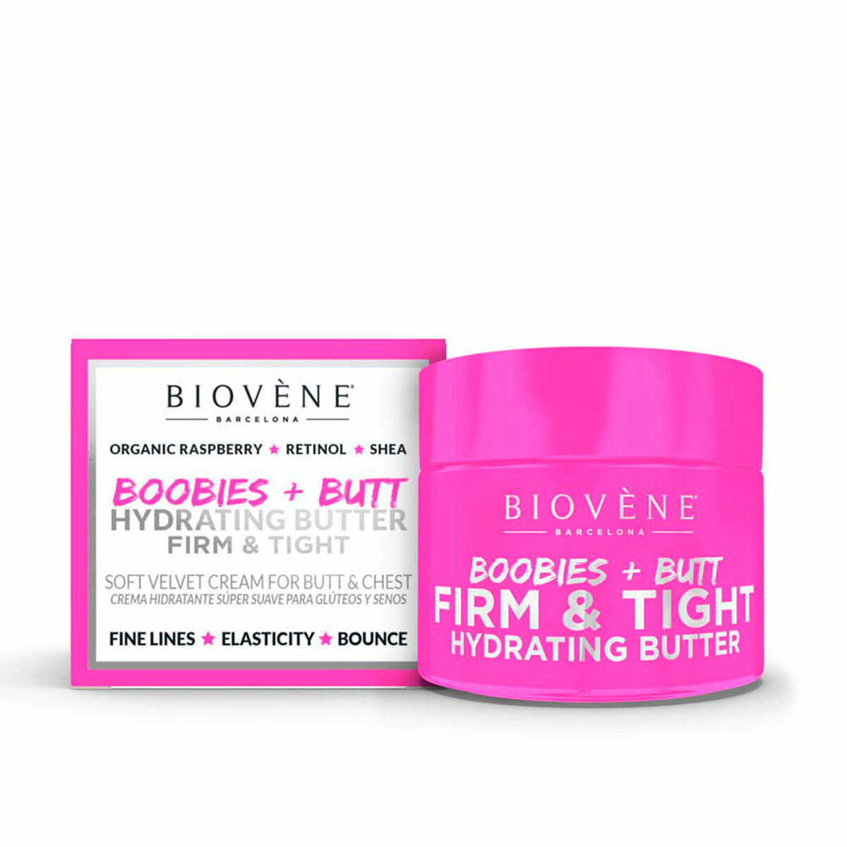 Body Cream Biovène Hydrating Butter Firm Tight Glutes 50 ml Biovène