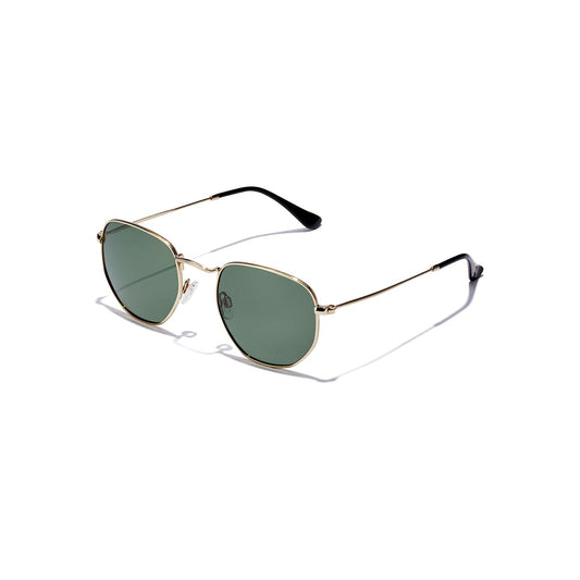 Unisex Sunglasses Hawkers SIXGON DRIVE Golden Ø 51 mm Green Hawkers