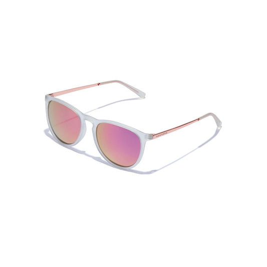 Unisex Sunglasses Hawkers OLLIE Transparent Rose gold Ø 49,5 mm Pink Hawkers