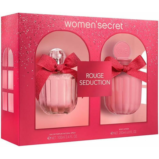 Women's Perfume Set Women'Secret EDP Rouge Seduction 2 Pieces WomenSecret