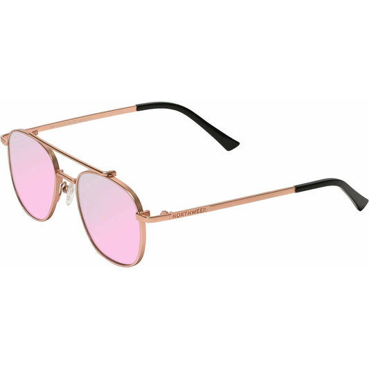 Unisex Sunglasses Northweek Falcon Ø 42 mm Pink Golden Northweek