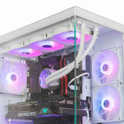 ATX Semi-tower Box Nox-Xtreme ASTRA NEO White