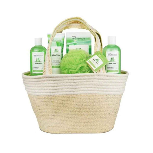 Bath Set IDC Institute Aloe Vera 6 Pieces