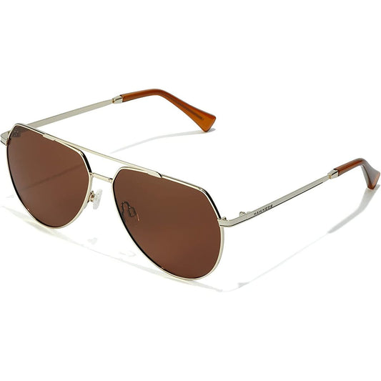 Unisex Sunglasses Hawkers Shadow Polarised ø 60 mm Golden Silver Rose gold Hawkers