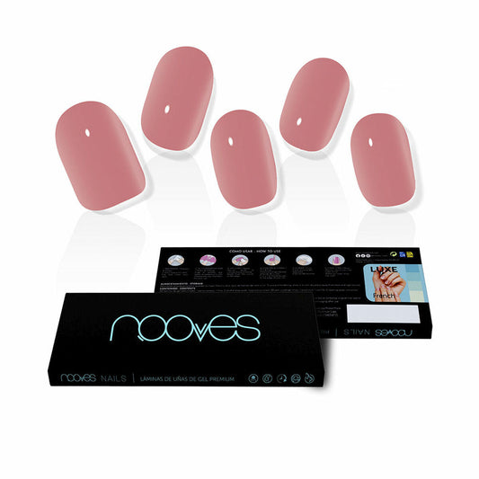 False nails Nooves Dusty Rose Gel Self-adhesives Cat Eye Nooves