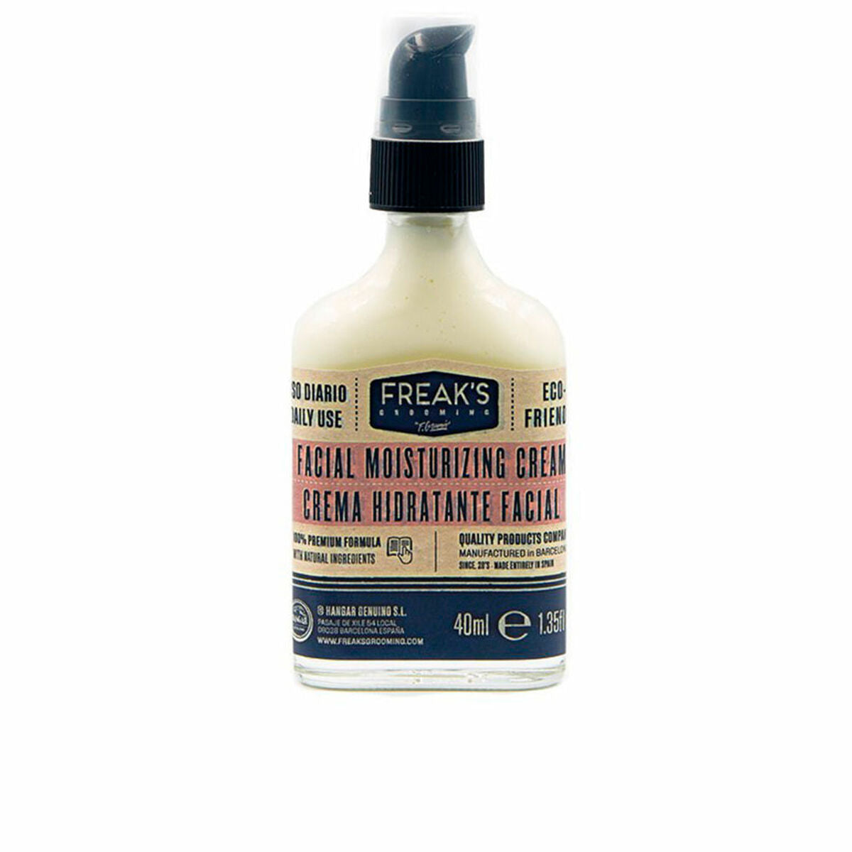 Hydrating Facial Cream Freak´s Grooming (40 ml) Freak´s Grooming