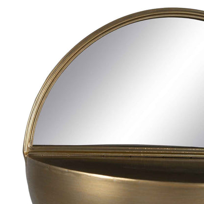 Wall mirror Golden 36 x 17 x 40 cm