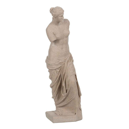 Decorative Figure Cream 16 x 14,5 x 48 cm