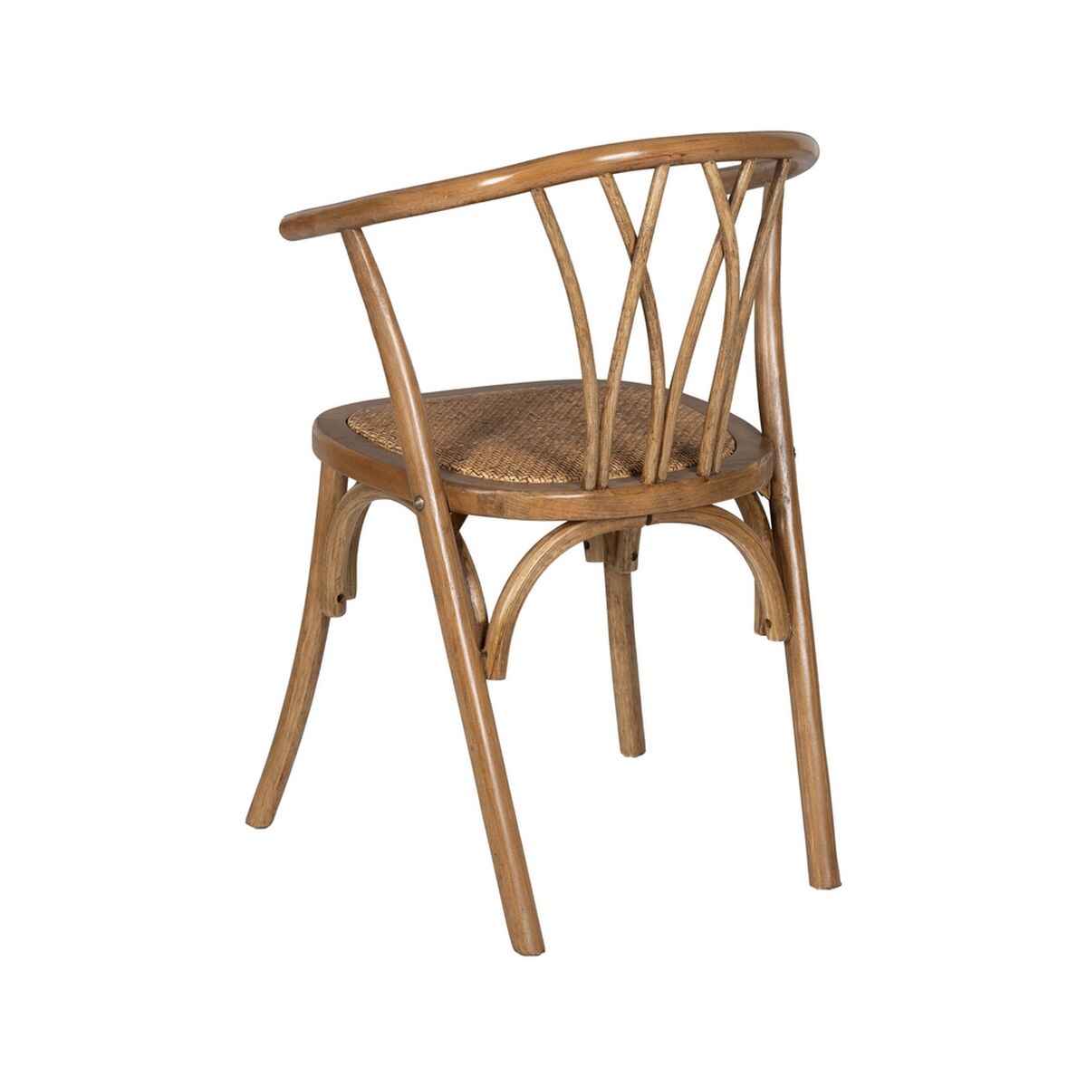 Dining Chair Brown 55 X 50 X 81 CM