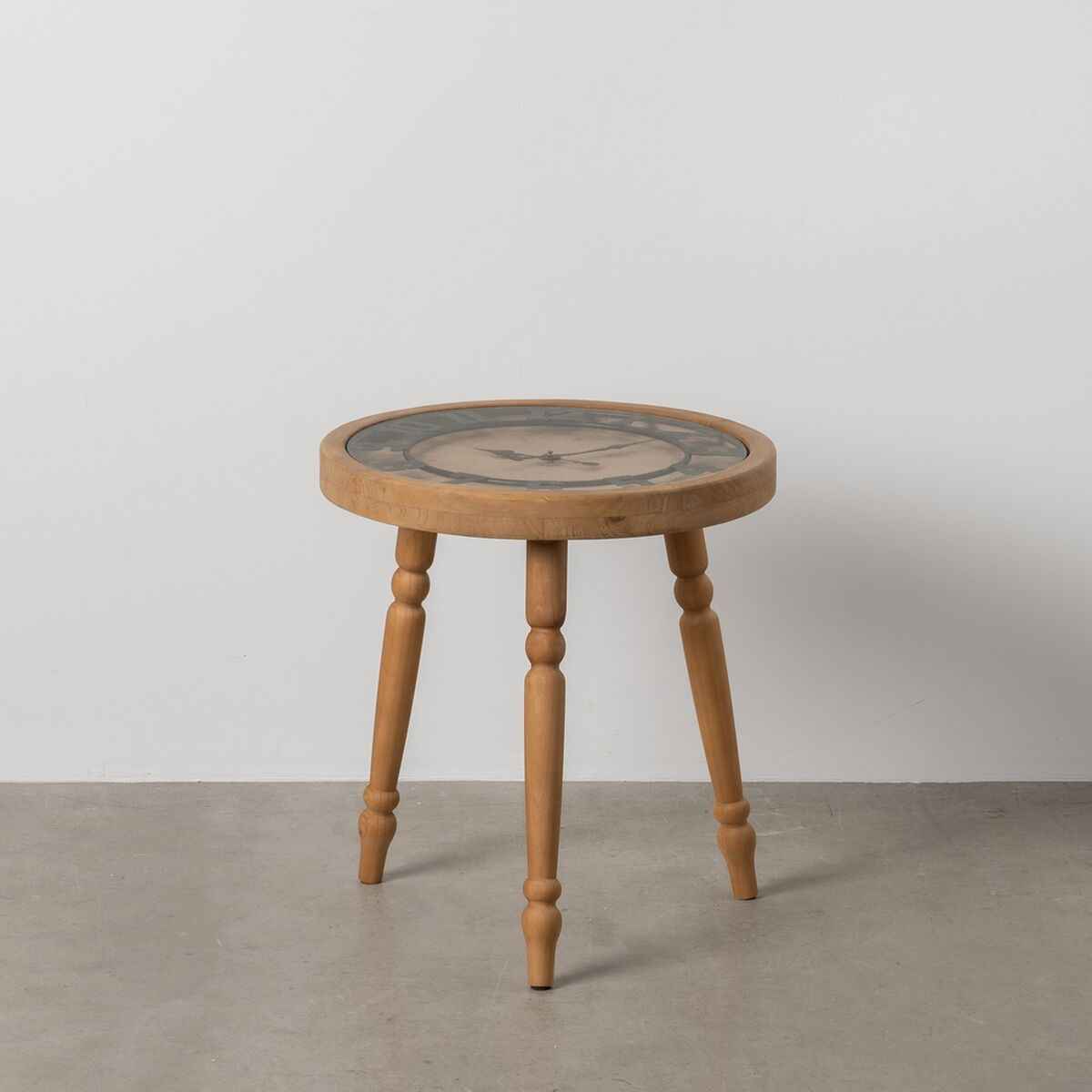 Side table Natural Fir wood 50 x 50 x 52,5 cm