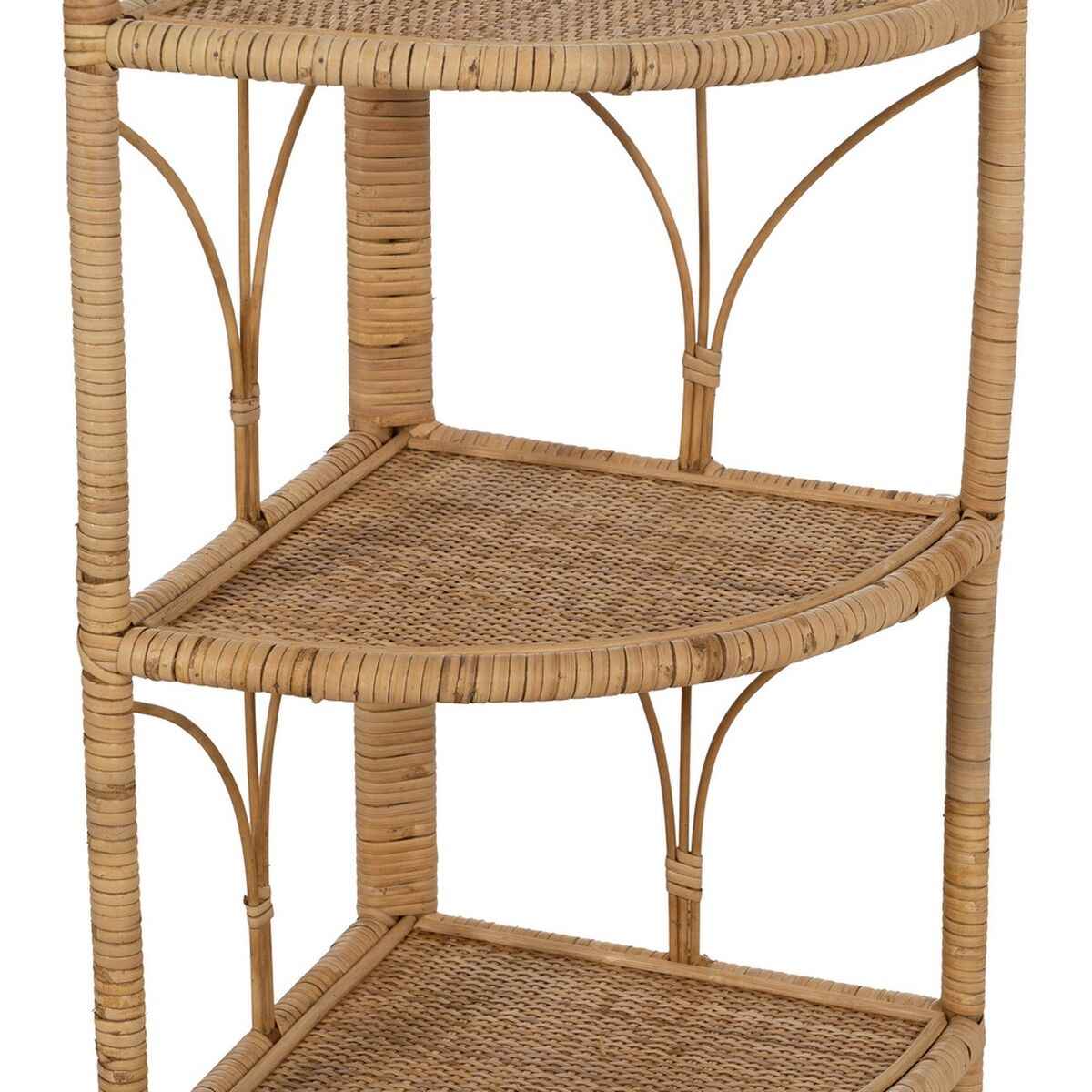 Shelves Beige Rattan 45 x 33,5 x 90 cm