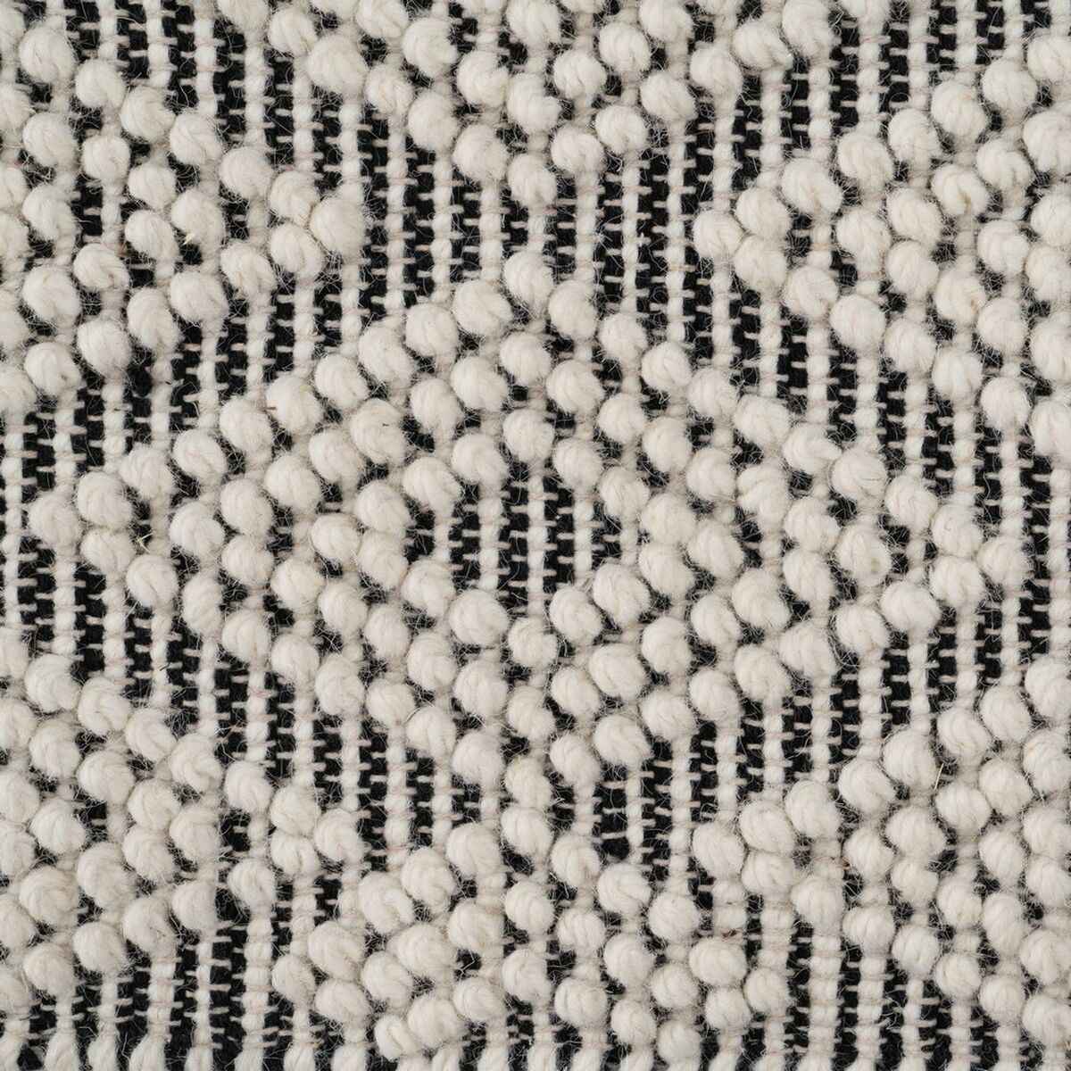 Carpet White Black 200 x 300 x 1 cm