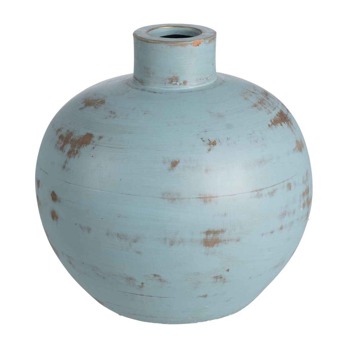 Vase Turquoise Terracotta 30 x 32 x 29 cm