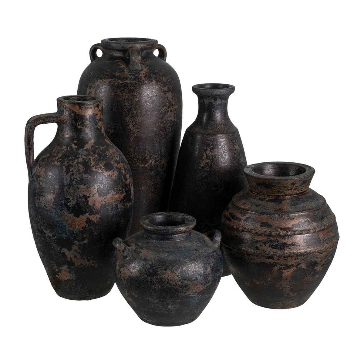 Vase Brown Terracotta 26 x 28 x 22 cm