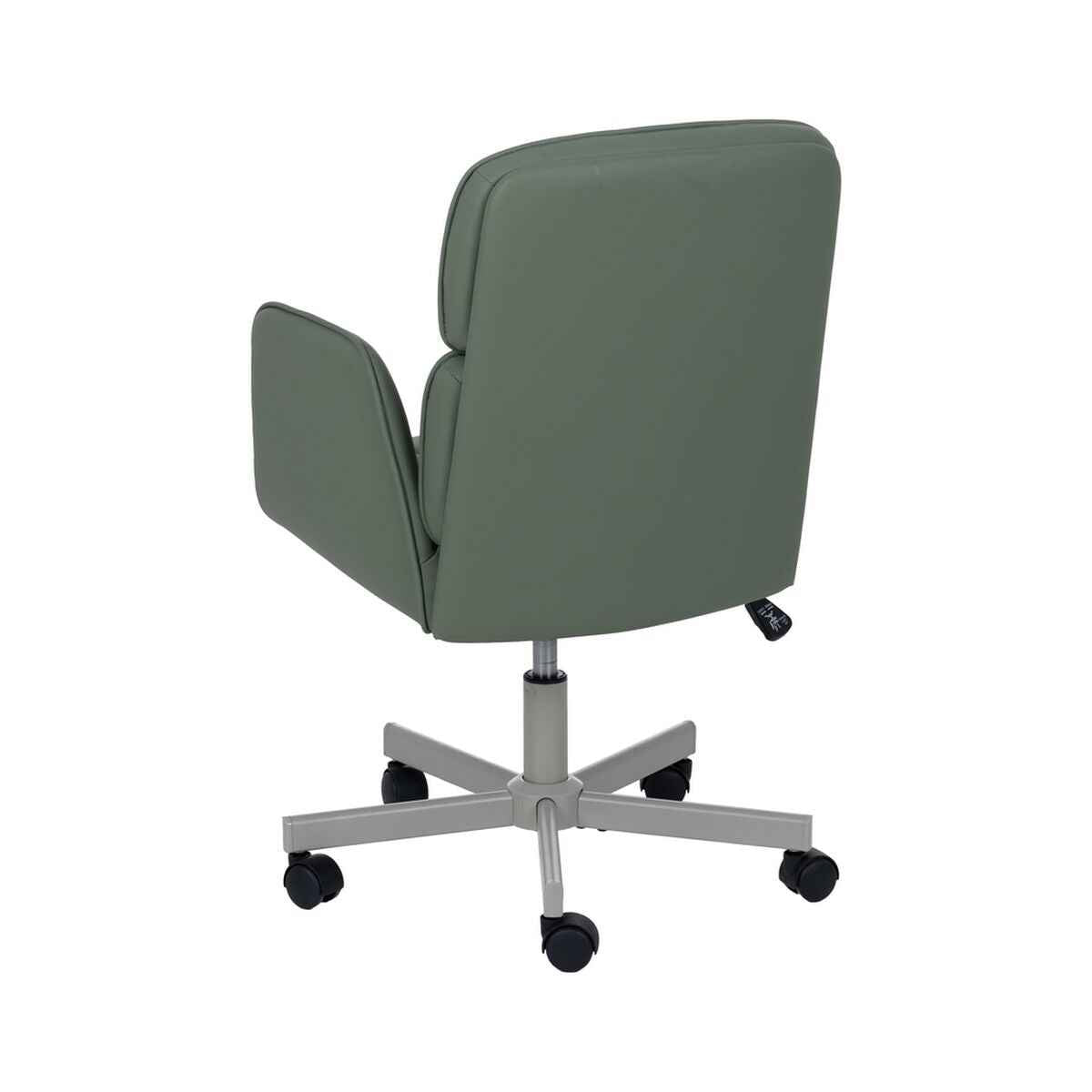 Dining Chair Green Grey Nylon Polyester Foam Wood Iron 57 x 60,5 x 85 cm