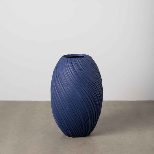 Vase Dark blue Magnesium 51,5 x 51,5 x 76,6 cm