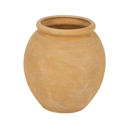 Vase Yellow Ceramic 34 x 34 x 35 cm