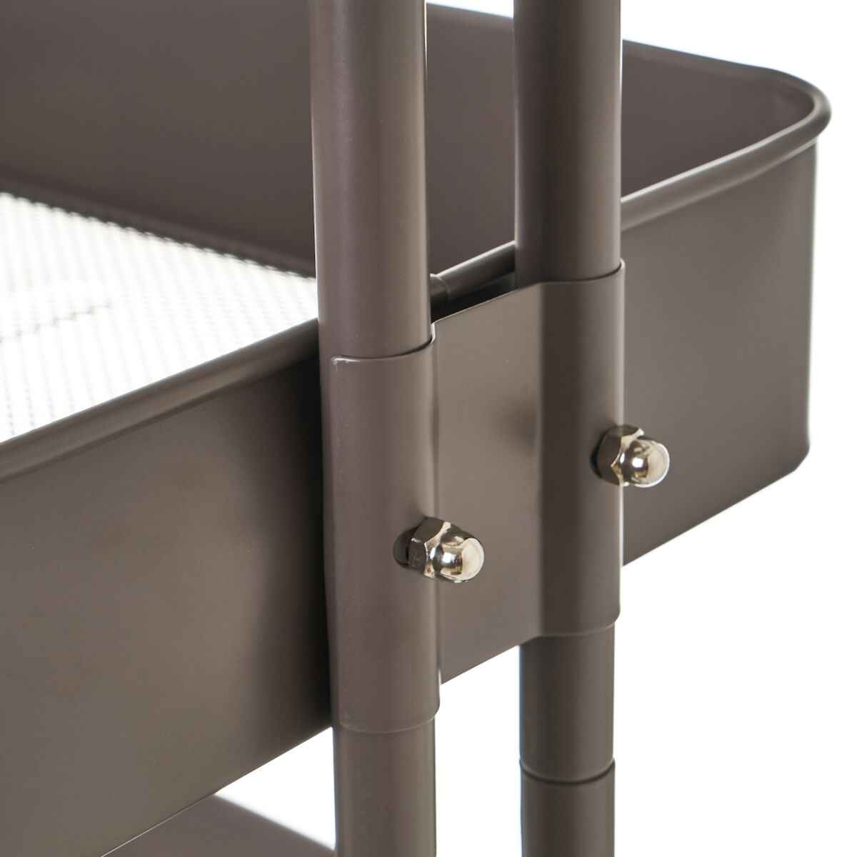 Vegetable trolley Grey Metal 44 x 36 x 73 cm